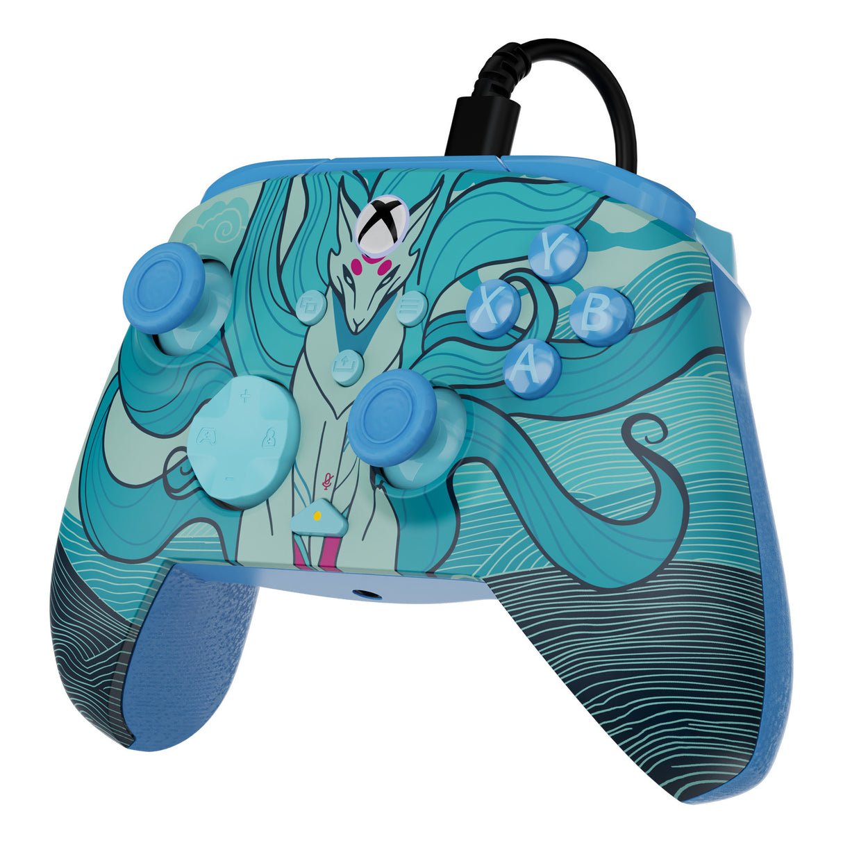 Manette filaire avancée Turtle Beach Rematch (Blue Kitsune, Xbox Series X|S, Xbox One, PC)