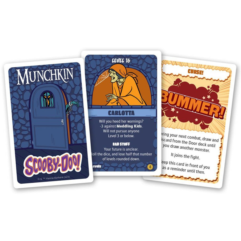 Réseau de joueurs européens Munchkin : jeu de cartes Scooby-Doo (anglais, 3 à 6 joueurs, 60 minutes, à partir de 10 ans)