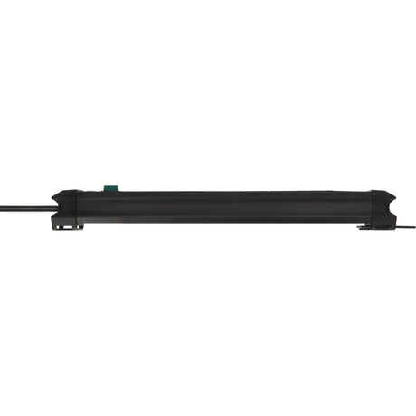 Multiprise Brennerstuhl premium-line à 6 prises avec USB-C PD 30 W et multiprise USB-A 18 W (noir, 1x USB-A, 1x USB-C)