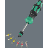 Wera kraftform kompakt 20 ra-r avec sac, jeu d'embouts 6 pièces