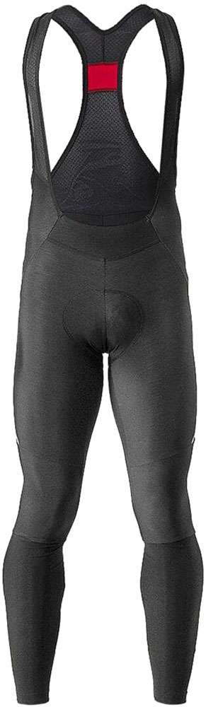 Castelli velocissimo 5 - collant à bretelles avec coussinet noir argent reflex