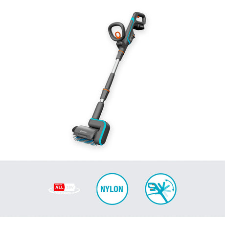 Patio Aquabrush multi-incendie de batterie Gardena 03