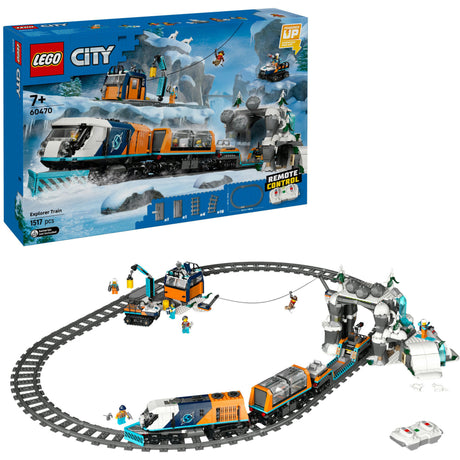 Lego 60470 City Trains Train de recherche au pôle Nord