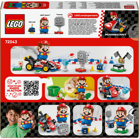 Lego super mario 72043 mario et kart standard