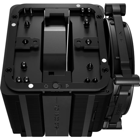 Soyez silencieux! Refroidisseur de processeur Dark Rock Pro 5 (noir, connecteur de ventilateur PWM à 4 broches)