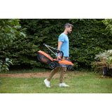 Tondeuse à gazon Black+decker bcmw3318l2-qw 2x 18v (orange noir, 2x batterie 18v 2,5ah et chargeur inclus)