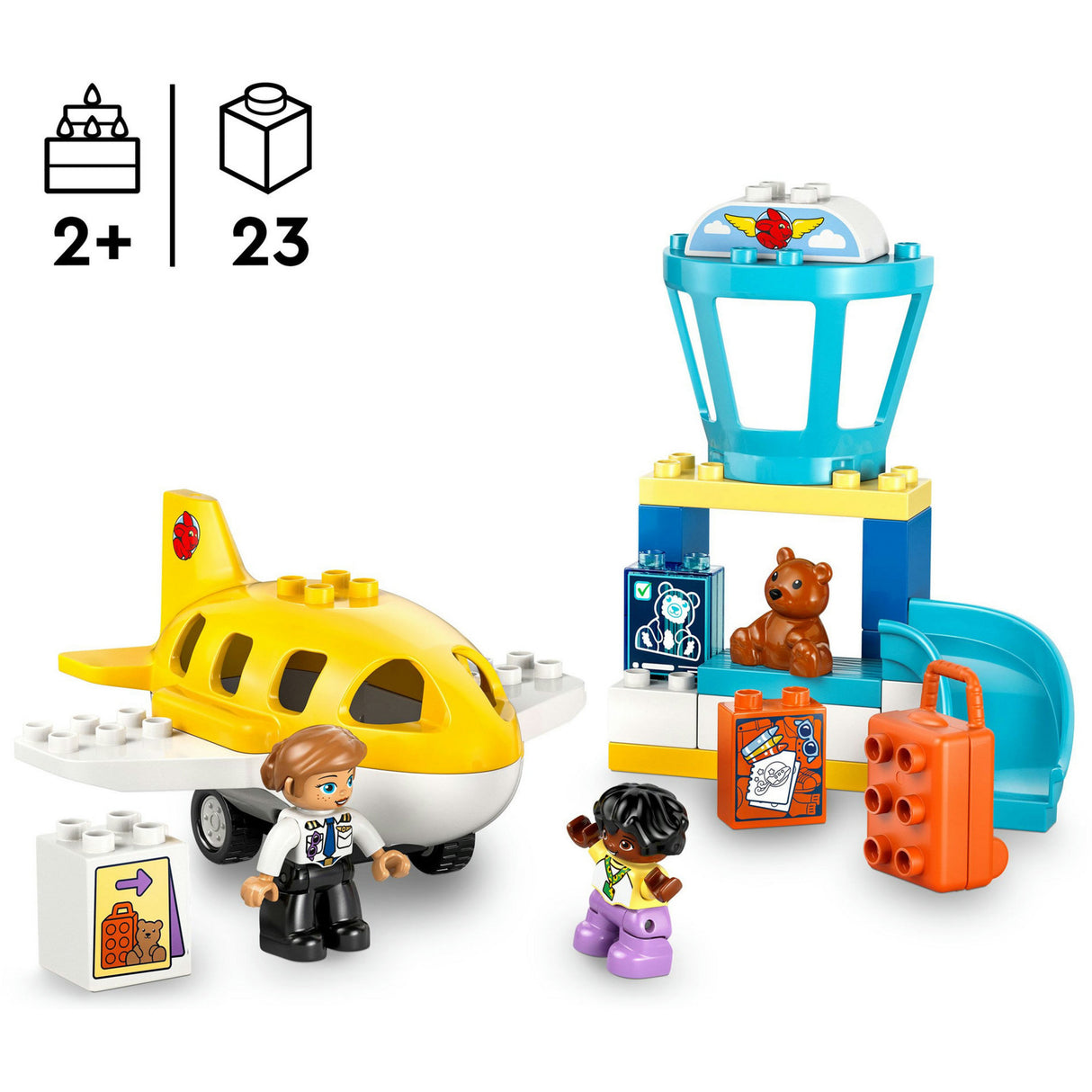 Lego Duplo 10443 à l'aéroport pour la première fois