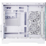 Boîtier Chieftec Visio Midi Tower (blanc | 2x USB-A | 1x USB-C | RVB | verre trempé)