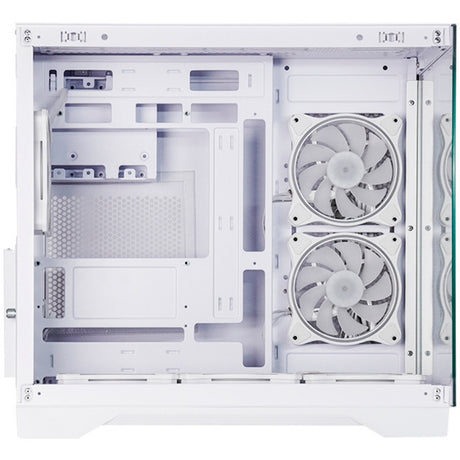 Boîtier Chieftec Visio Midi Tower (blanc | 2x USB-A | 1x USB-C | RVB | verre trempé)