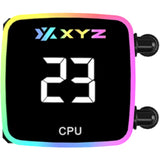 Xyz pc gear aquapulse aio 240 refroidissement par eau (noir, argb, pwm)