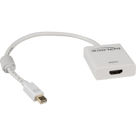 Delock mini displayport > adaptateur hdmi (blanc, 0,2 mètre, 4k)