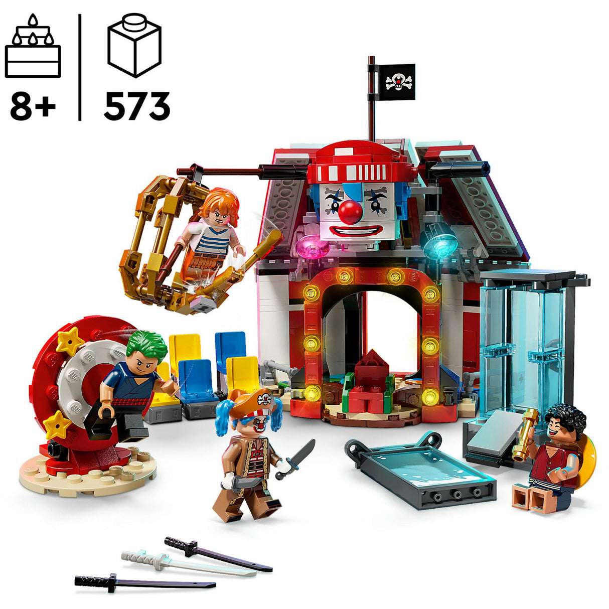 Tente de cirque Lego One Piece 75637 de Buggy le clown