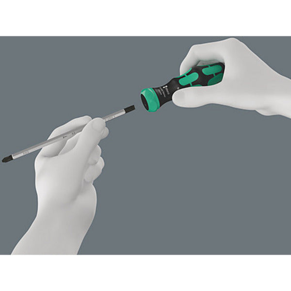 Wera kraftform kompakt vario ra, jeu d'embouts 7 pièces (noir vert)