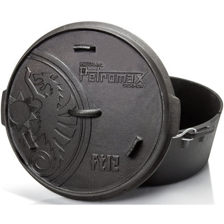 Petromax cocotte ft12-t (noir, 10,8 litres)