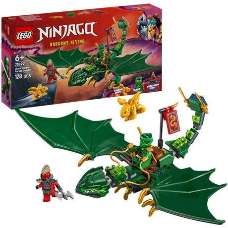Lego 71829 Ninjago Lloyd's Dragon de la forêt verte | 2 pièces