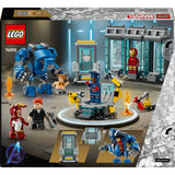 Lego 76315 super héros merveille laboratoire d'iron man: salle d'armure