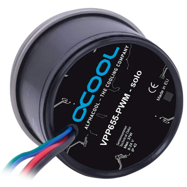 Réservoir Alphacool core 200 aurora d5 vpp avec pompe pwm vpp655 (rvb)