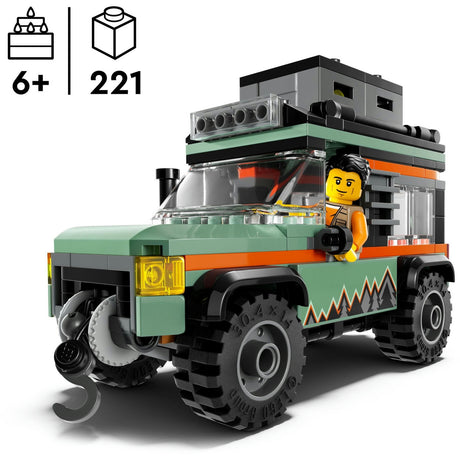 Lego city 60447 Véhicule tout terrain 4x4 pour la montagne