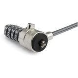 Boucle d'extension de câble antivol pour ordinateur portable Startech - Protection contre le vol de câble antivol de 15 cm
