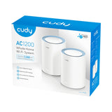 Système Wi-Fi maillé Cudy ac1200 (paquet de 2)