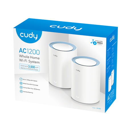 Système Wi-Fi maillé Cudy ac1200 (paquet de 2)