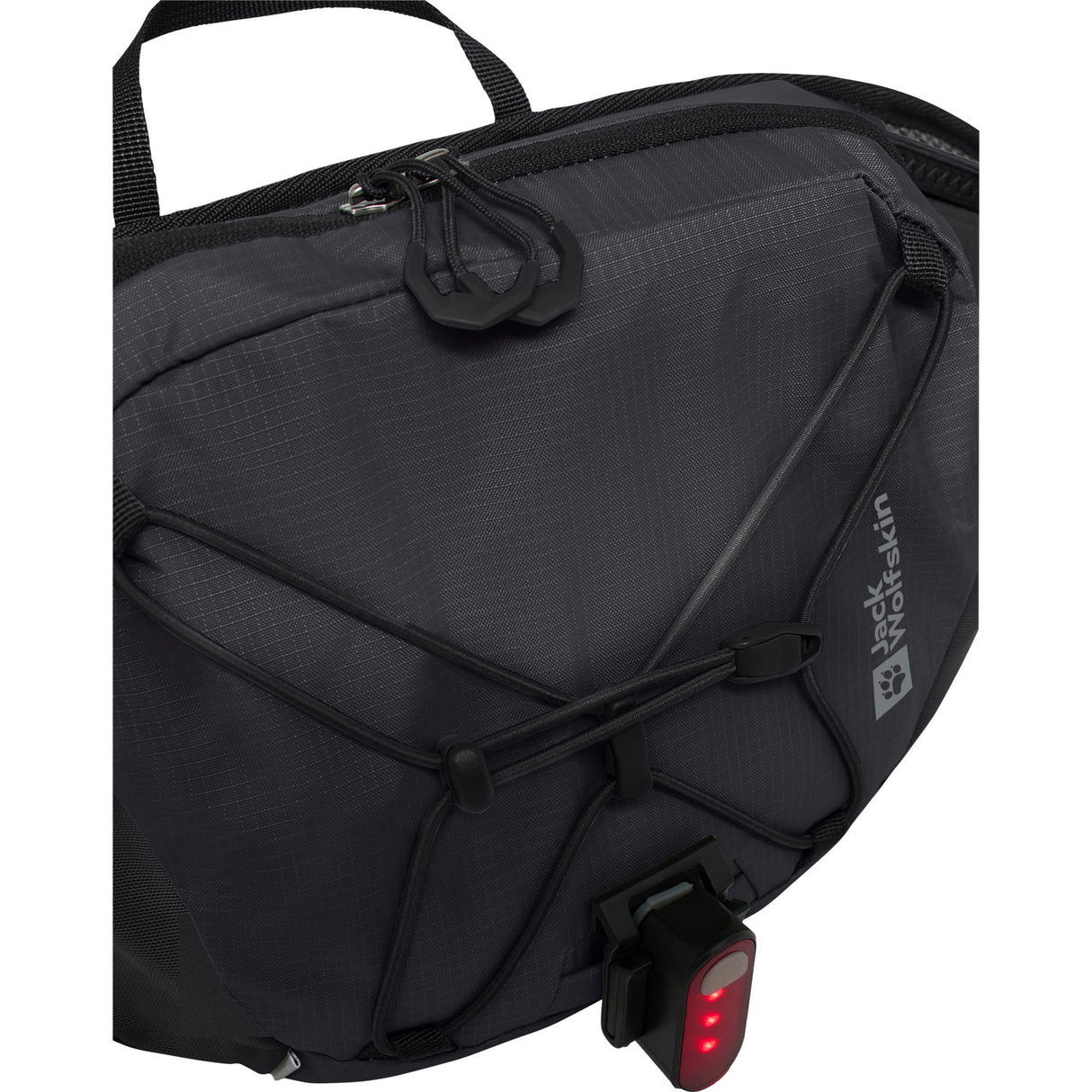 Sac banane Jack Wolfskin Velocity (noir, 4 litres)