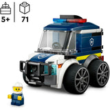 Lego city brick monte 60481 véhicules voiture de police | 2 pièces