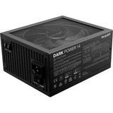 Soyez silencieux! alimentation modulaire dark power 14 de 1 200 watts (noir, 2x 12v-2x6, 4x pcie)