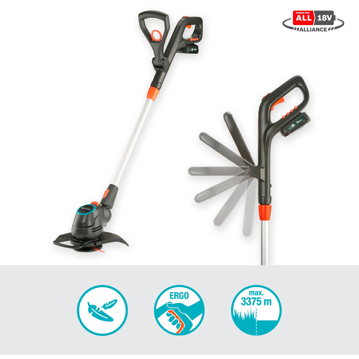Gardena Gardena Comfortcut 23 18V P4A