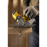 Scie circulaire manuelle Stanley fatmax v20 18v (noir jaune, batterie et chargeur non inclus)