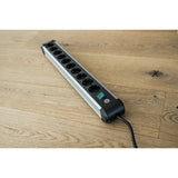 Brennenstuhl Socket Premium-Alu-Line 10 fois