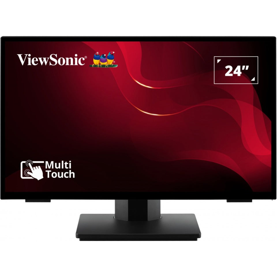 Moniteur tactile sans cadre Viewsonic avec PCAP 24 10 points (noir, HDMI, DisplayPort, VGA)
