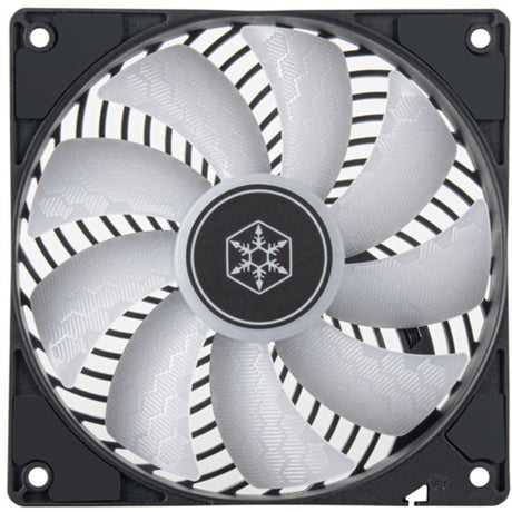 Silverstone Air Penetrator 120sk ARGB Ventilateur de boîtier (noir, 120 x 120 x 25 mm, PWM)