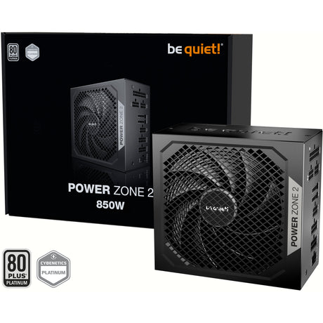 Soyez silencieux! Alimentation modulaire Power Zone 2 de 850 watts (noir, 1x 12v-2x6, 3x PCIe)