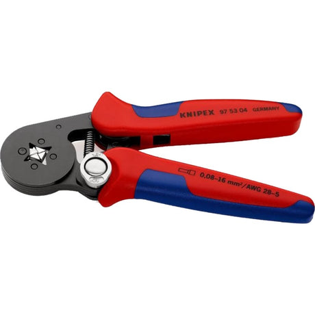 Pince à sertir auto-ajustable Knipex 975304sb - 180 mm