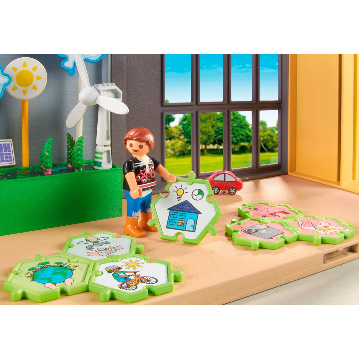 Playmobil city life - jouets de construction pour la science du climat (71331)