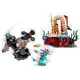 Lego Marvel - Jouet de construction de la salle du trône du roi Namor (76213)