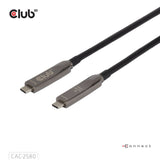 Câble USB-C complet Club 3D, 15 m (noir, 8k60hz 10gbps 60w)