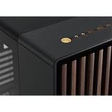 Conception fractale conception fractale nord xl charbon de bois noir tg sombre