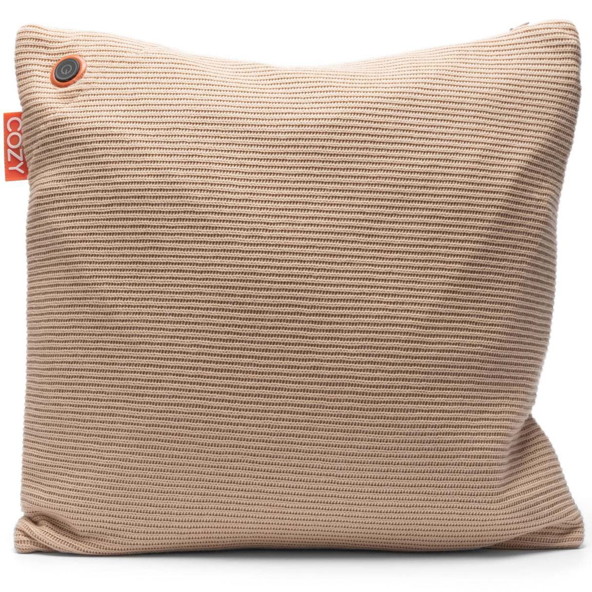 Coussin chauffant sans fil Cosy una tricoté 45 x 45 cm