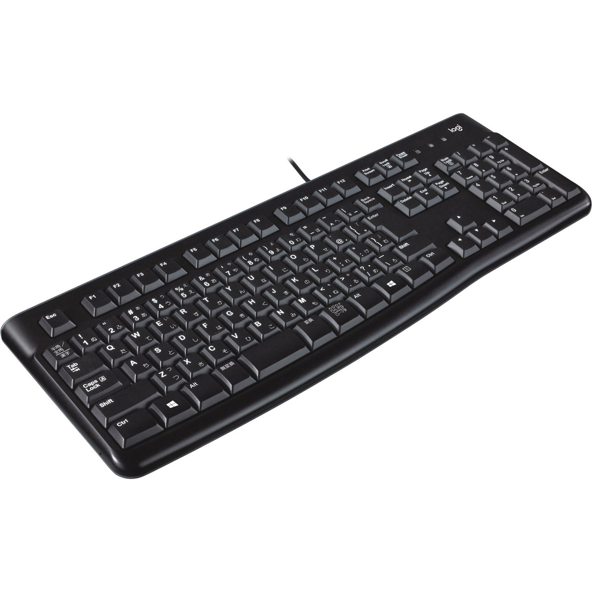 Clavier Logitech k120 pour entreprise (noir, disposition européenne (qwerty), dôme en caoutchouc, 100%)