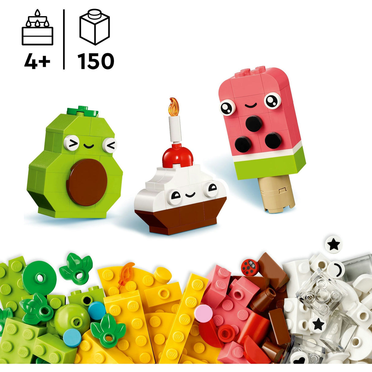 Lego classic 11039 amis de la nourriture créative