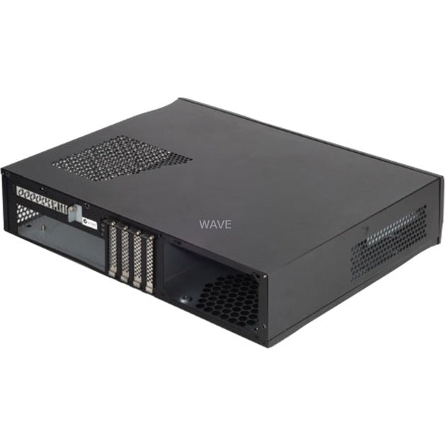 Silverstone milo ml03b boîtier de bureau (noir | 2x USB-A)