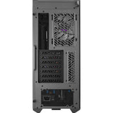 Boîtier tour midi Cooler Master TD500 Max (Gunmetal | 2x USB-A | 1x USB-C | RVB | Verre trempé)