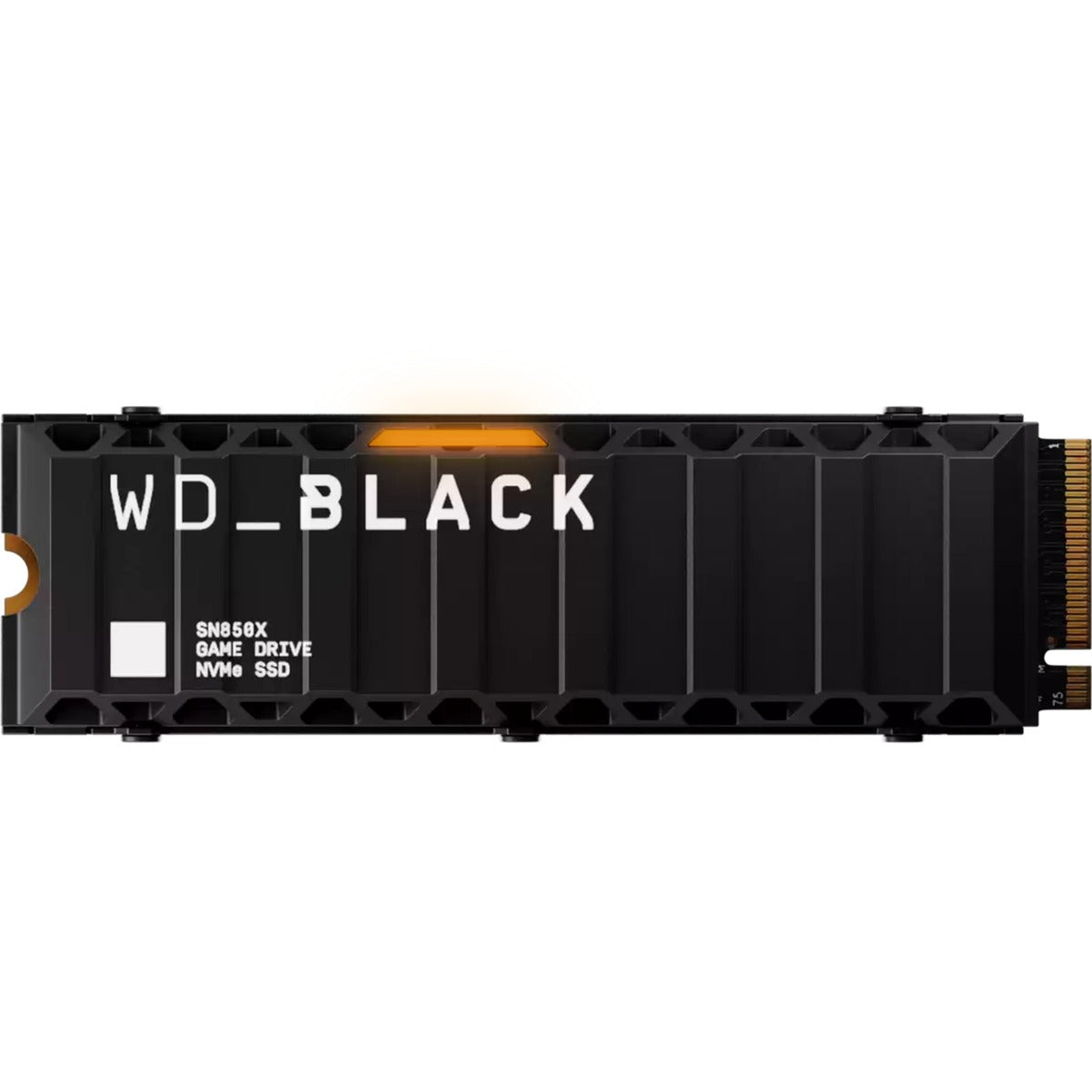 SSD WD Black Sn850x NVMe 8 To (noir, PCIe 4.0 x4, NVMe, M.2 2280, dissipateur thermique)