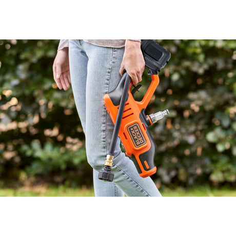 Nettoyeur haute pression Black+decker bcpc18d1 18v 24bar - avec batterie 1x2,0 ah - bcpc18d1-qw