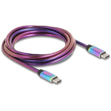 Delock Câble USB 2.0 USB-C, 2 mètres