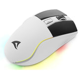 Souris de jeu Sharkoon Skiller sgm50w (blanc, 400 - 6400 dpi, LED RVB)