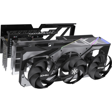 Carte graphique Inno3d Geforce RTX 5080 Ichill X3 (dlss 4, 3x port d'affichage, 1x HDMI 2.1)
