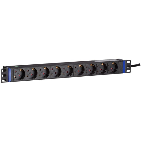 Prise Dsi 19 pouces 9 voies (noire)